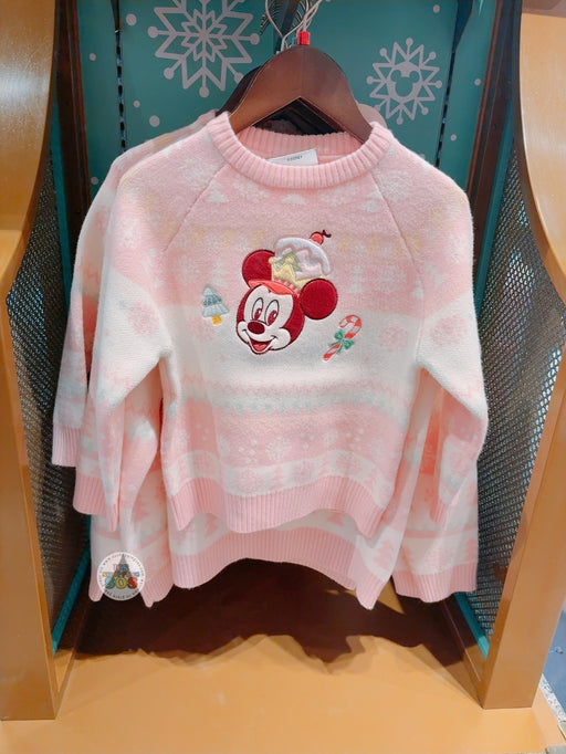 SHDL - 2025 Mickey & Friends Christmas Waltz Dance Collection x Mickey Mouse Sweater for Kids