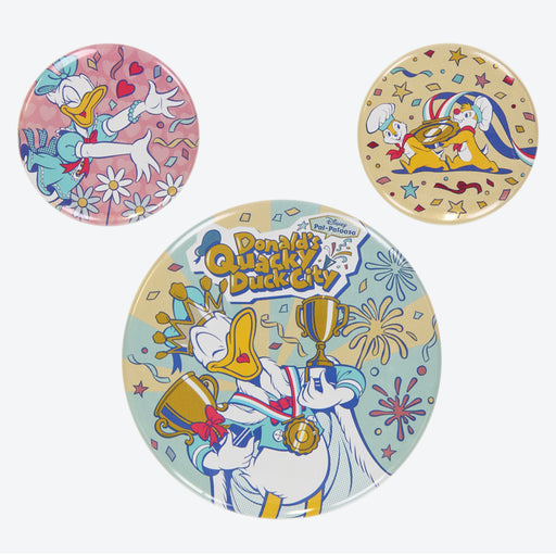 TDR - "Donald's Quacky Duck City" Collection - Button Badge Set (Release Date: Apr 8)