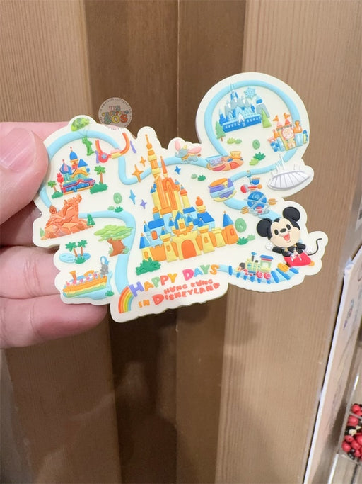 HKDL - Happy Days in Hong Kong Disneyland x Mickey Mouse Magnet