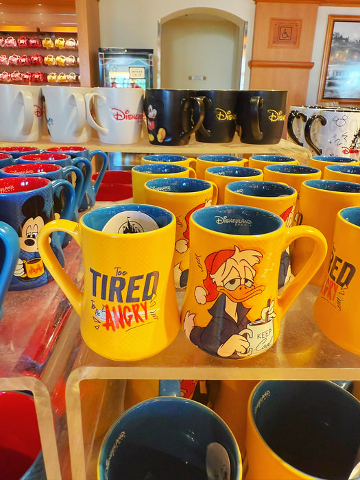 DLP - Sleepy Donald Duck “Too Tired To Be Angry” Coffee Expresso Mug
