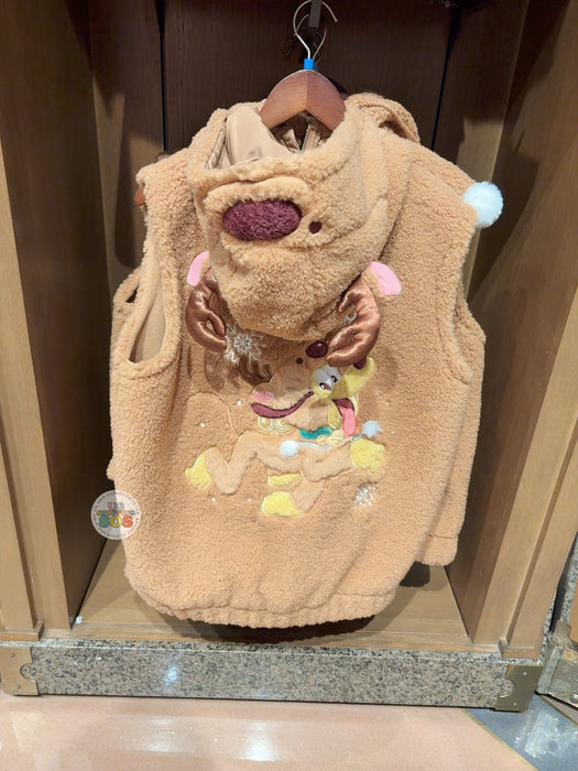 SHDL - 2025 Mickey & Friends Christmas Waltz Dance Collection x Pluto Fleece Vest Jacket (Adults)