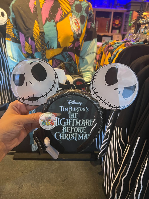 DLR/WDW - Tim Burton’s The Nightmare Before Christmas - Jack Skellington Ears Headband