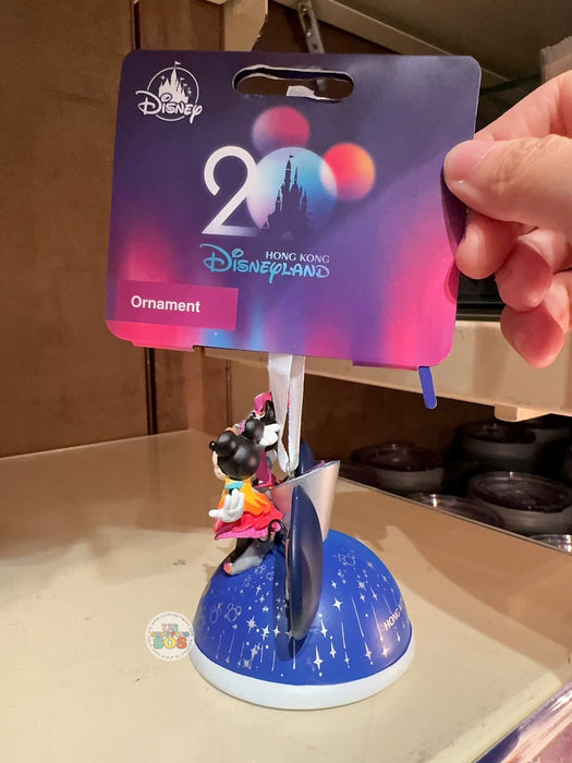HKDL - 20th Anniversary Grand Celebration - Mickey & Minnie Mouse Ornament