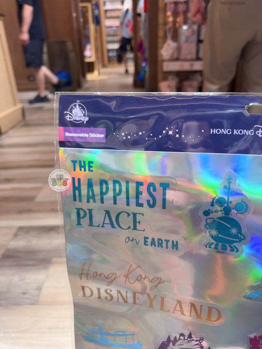 HKDL - 20th Anniversary Skyline Removable Sticker