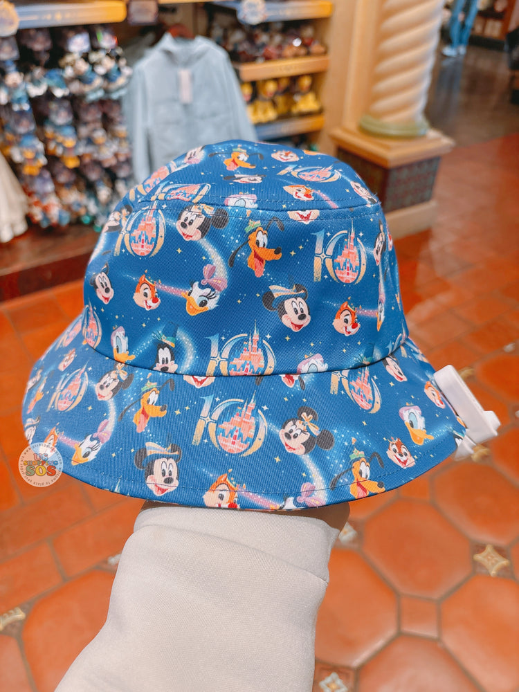 SHDL - 2026 Mickey & Friends 10th Birthday Celebration Collection x All Over Print Bucket Hat for Adults
