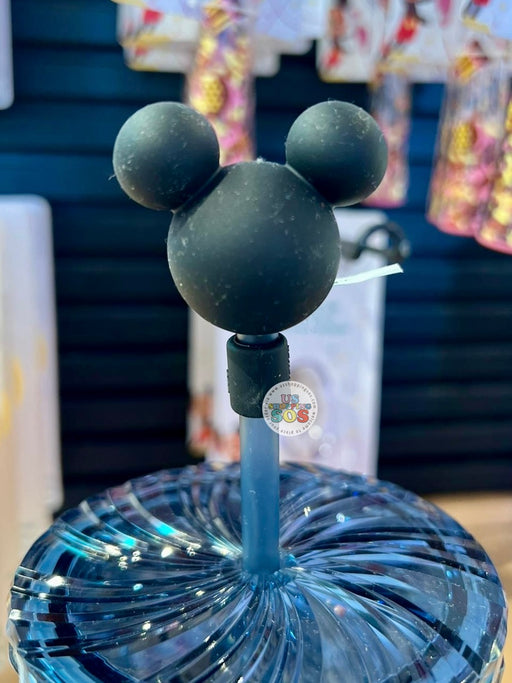 DLR/WDW - Mickey Icon Silicone Straw Topper