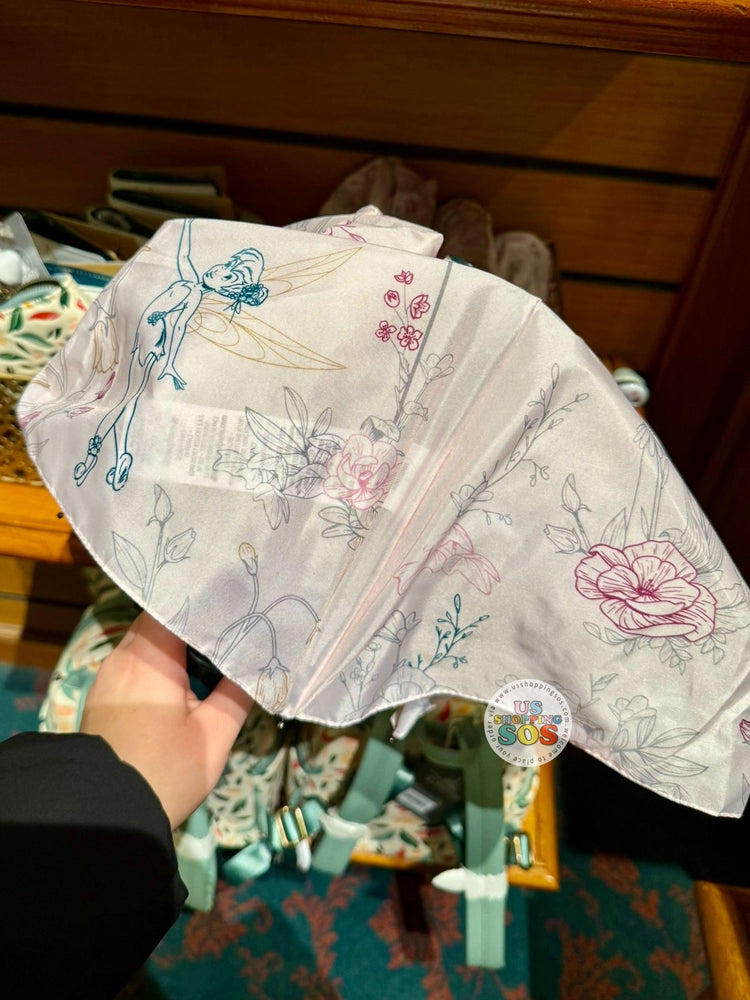 DLP - Tinker Bell Floral Pastal - Foldable Umbrella