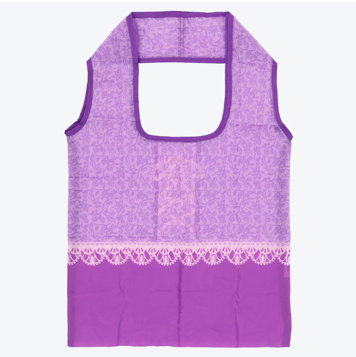 TDR - 2026 Tangled Rapunzel Dress Print Foldable Shopping/Eco Bag, Fold into a Pascal Pouch & Keychain  (Release Date: Oct 8, 2026)