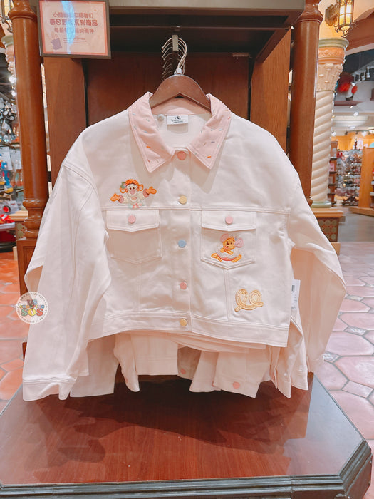 SHDL - 2026 Winnie the Pooh & Friends Spring Picnic Collection x Winnie the Pooh & Friends Denim Jacket for Adults