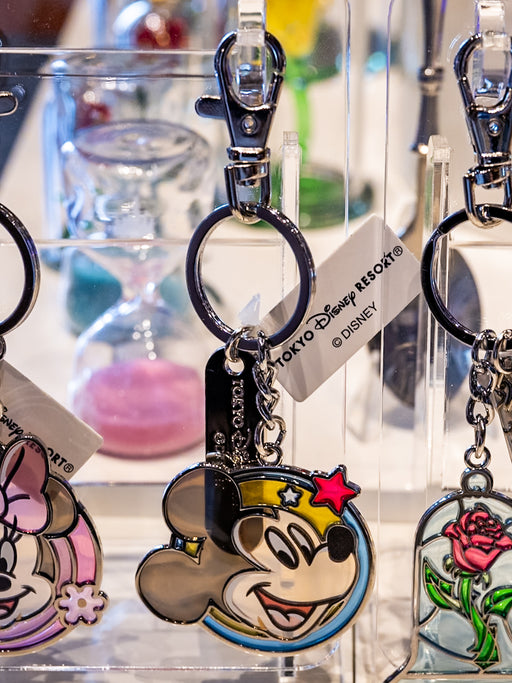 TDR - Mickey Mouse Stainless Glass Keychain