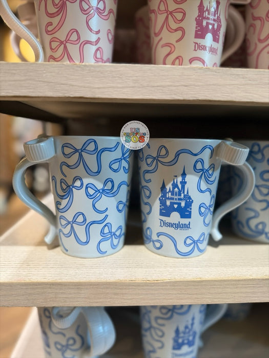 DLR/WDW - Starbucks Castle & Ribbon Park Logo Blue Ceramic Mug