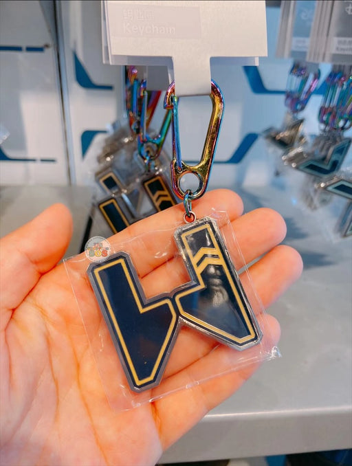 SHDL - Tron Lightcycle Power Run Mickey Mouse Alphabet Keychain x W