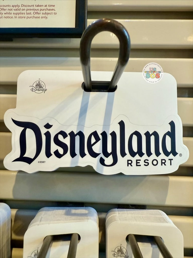 DLR/WDW - Vinyl Decals 2026 - Disneyland Marquee in Black