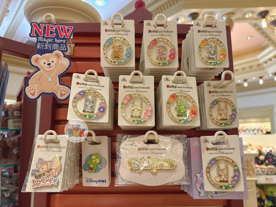 HKDL - Duffy & Friends Flowers & Wing Pin x LinaBell