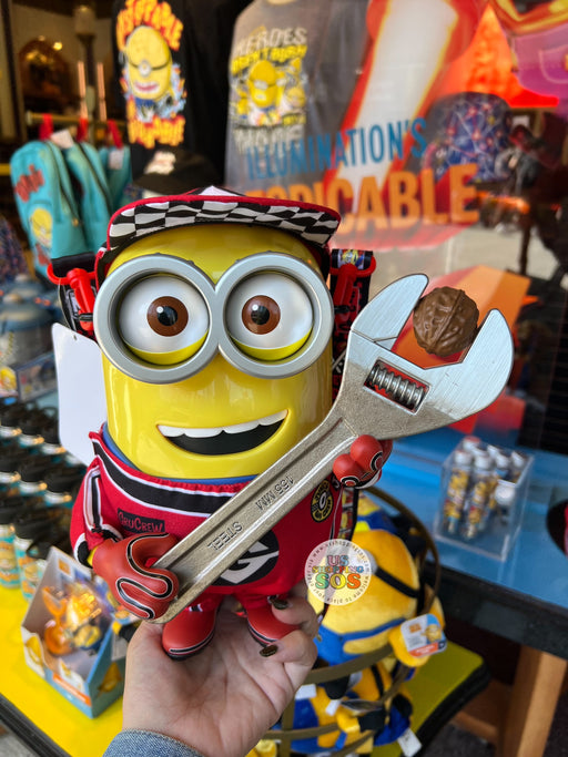 Universal Studios - Despicable Me 4 - Minions Race Track Crew Collectible Popcorn Bucket