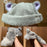 HKDL - 2026 Cinderella Lucifer Fluffy Beanie Ears Hat for Adults