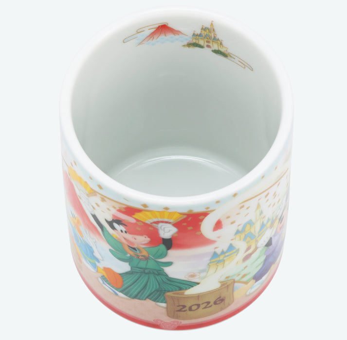 TDR - 2026 Happy New Year Mickey & Friends Collection x Mickey & Friends Tea Cup (Release Date: Dec 1, 2025)