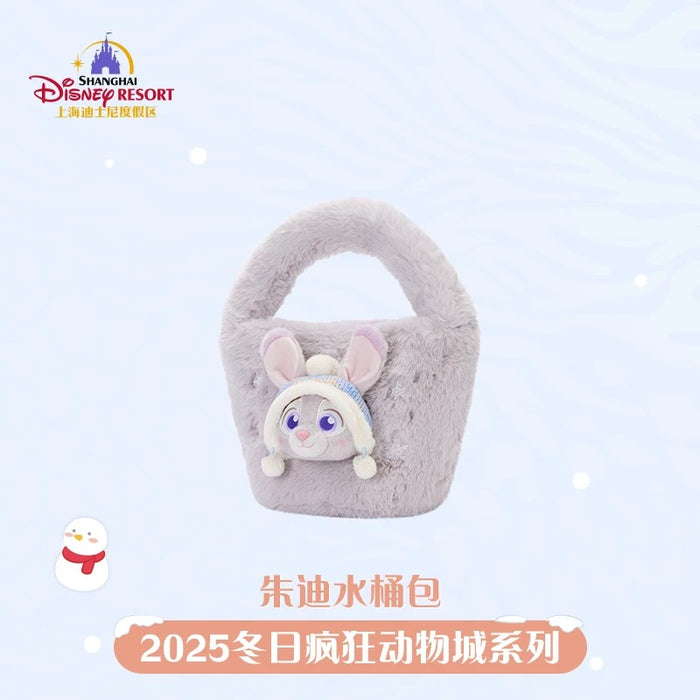 SHDL - 2025 Winter Zootopia Collection x Judy Hopps Fluffy "Bucket" Bag