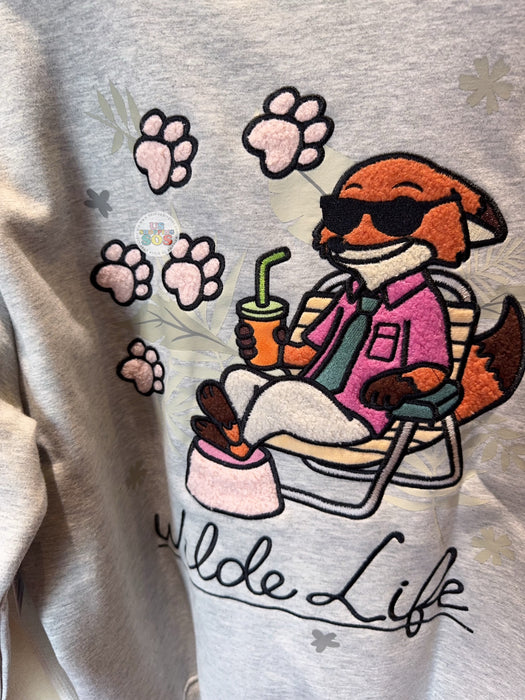 HKDL - 2026 Nick Wilde ‘Wilde Life’ Sweatshirt for Adults