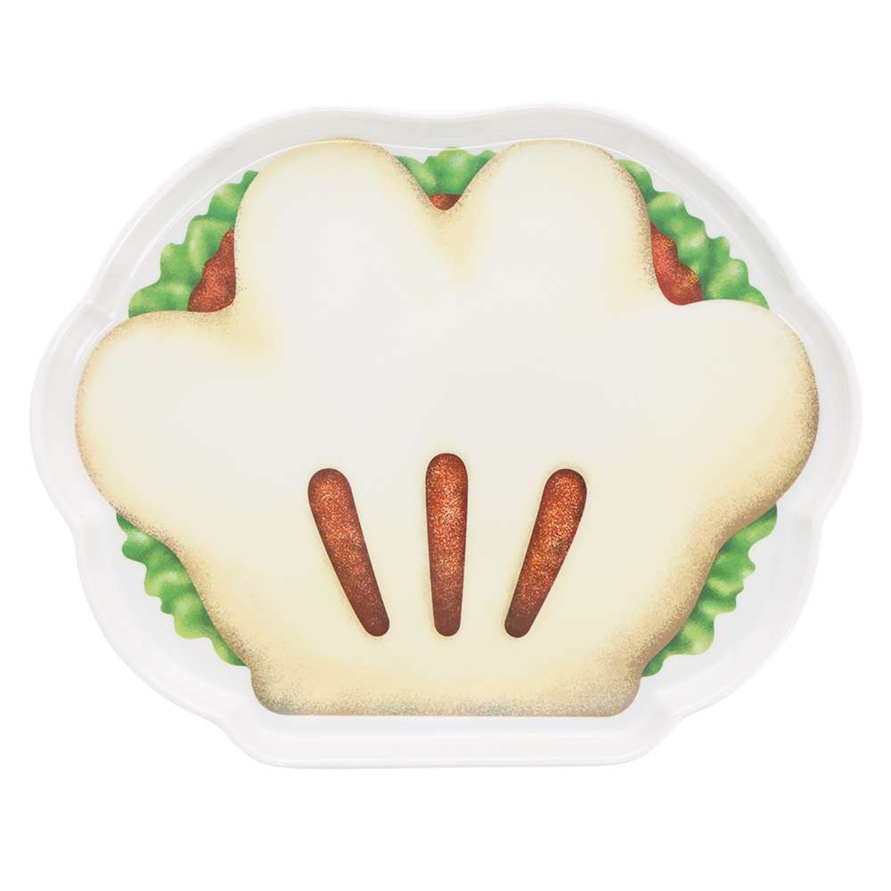 TDR - Mickey Glove Bun Shaped Plate (Release Date: May 22, 2025)