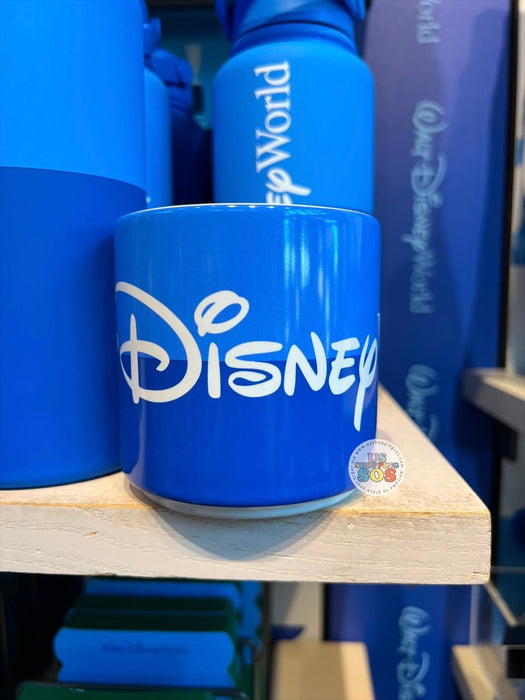 DLR/WDW - Logo Mania 2026 Last Day of Trip Blues - Cobalt Blue Park Logo Ceramic Mug