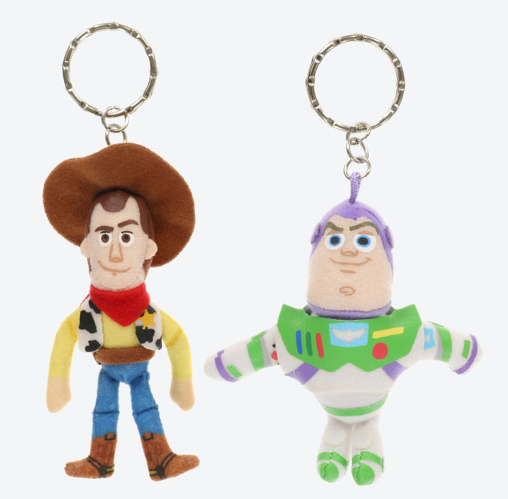 TDR - Plush Keychains Set - Woody & Buzz Lightyear