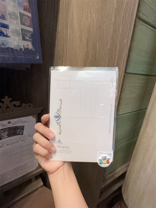 HKDL - World of Frozen Post Card (Color: Green)