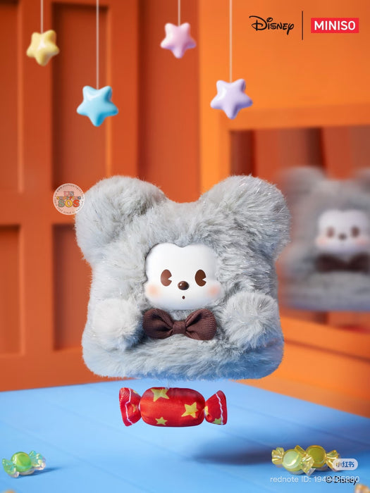 MINISO - Disney Mickey & Friends Colorful Candy Vinyl Plush Keychain Bind Box