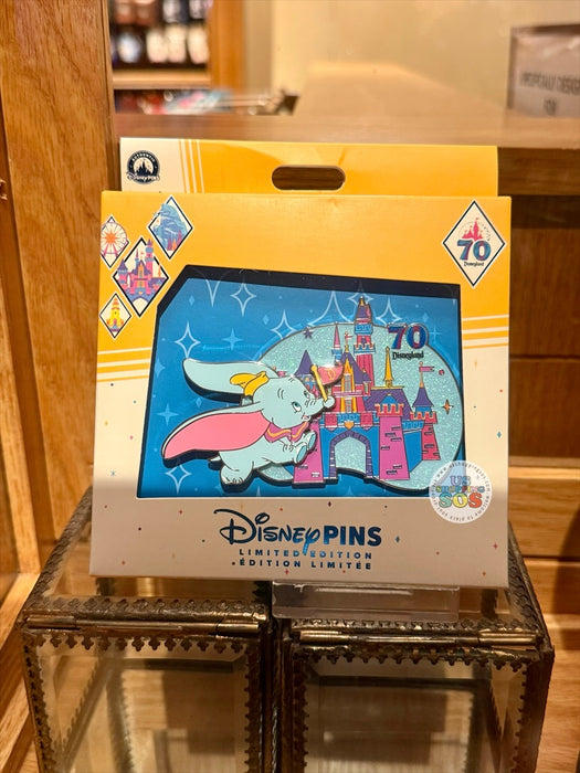 DLR - 70th Anniversary Finale - Dumbo Limited Edition Pin