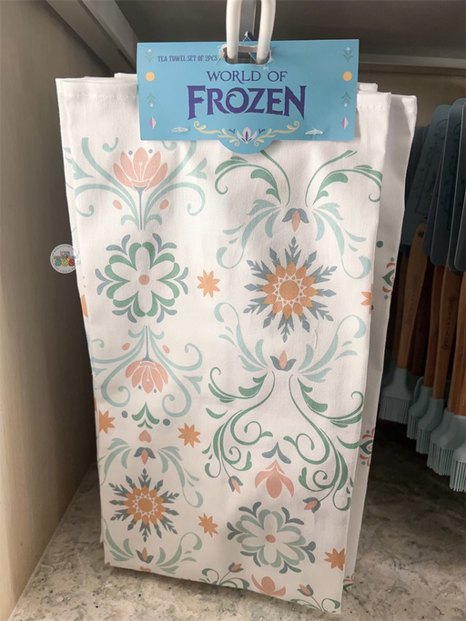 HKDL - World of Frozen - Tea Towels Set of 2