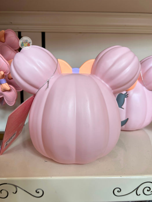 DLR/WDW - Halloween 2026 Pastel Cutie Ghost - Minnie Mouse Pumpkin Light Up Tabletop Decor