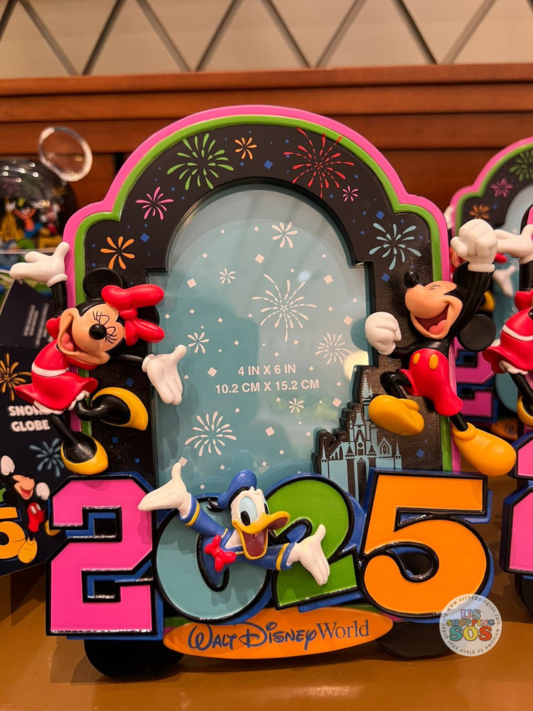 DLR/WDW - Year 2025 - Mickey & Friends 4” x 6” Photo Frame