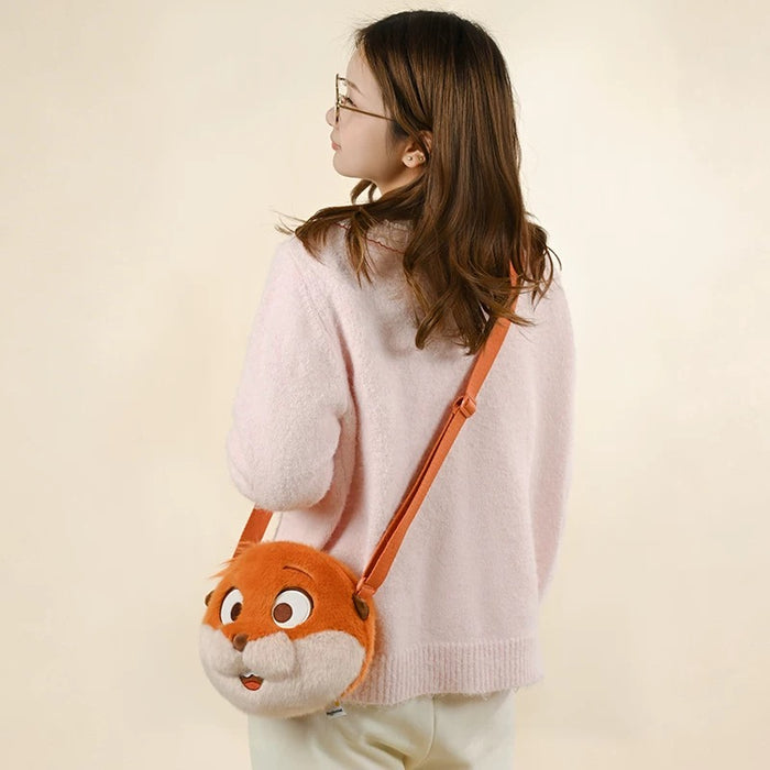 China Exclusive - Hoppers x Mabel Tanaka Big Face Plushy Shoulder Bag