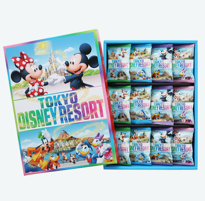 TDR - Tokyo Disney Resort Mickey & Friends Chocolate Paper Box