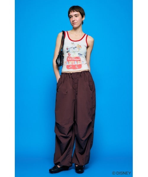 Japan Exclusive - Disney SERIES CREATED by MOUSSY x Retro Fantasia Mickey Mouse Poster Tank Top (Color: White)