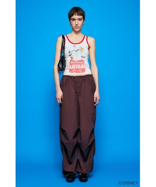 Japan Exclusive - Disney SERIES CREATED by MOUSSY x Retro Fantasia Mickey Mouse Poster Tank Top (Color: White)