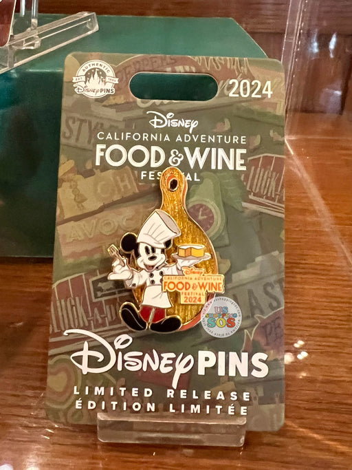 DLR - Food & Wine Festival 2024 - Mickey Chef Limited Release Edition Pin