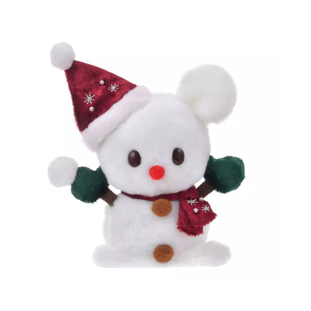 JDS - 2025 Disney Christmas Mickey & Friends x Snowman Mickey Mouse "Urupocha-chan" Plush Toy