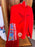 Universal Studios - One Piece - Hoodie Red Pullover (Adult)