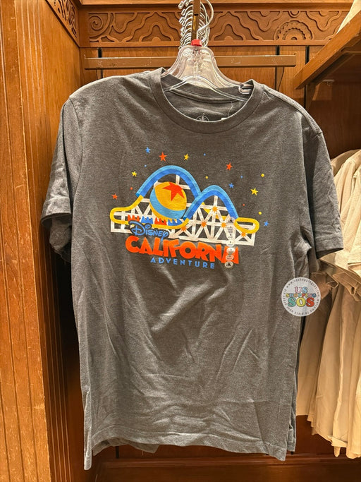DLR - California Adventure Incredicoaster Grey Graphic Tee