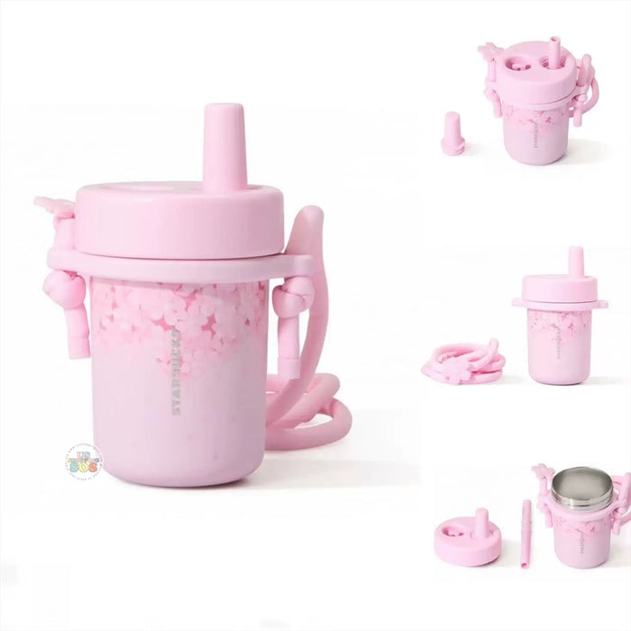 Starbucks China - Sakura Cherry Blossom 2025 x 7. Stainless Steel Cold Cup 490ml (Release Date: Feb 11, 2025)