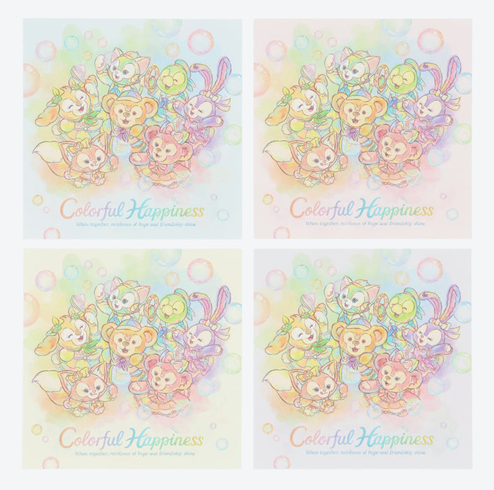 TDR - Duffy & Friends 20th Anniversary: Colorful Happiness x Duffy & Friends Memo Notes Set (Release Date: Apr 8, 2025)