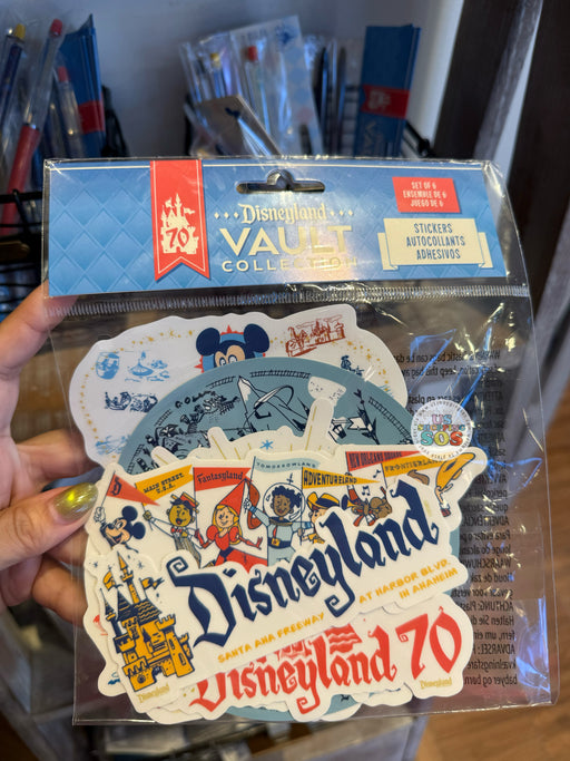 DLR - Disneyland 70th Vault - Sticker Set