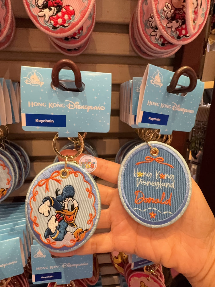 HKDL - 2026 Hong Kong Disneyland Embroidered Keychain x Donald Duck