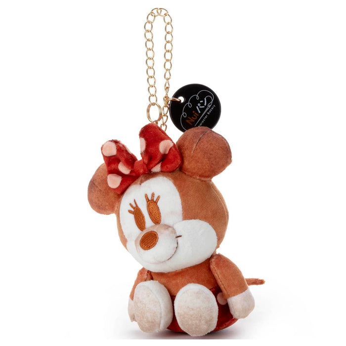 Japan Takara Tomy - Nui Pan Character Bun Minnie Mouse Plush Keychain (Release Date: Feb 15, 2025)
