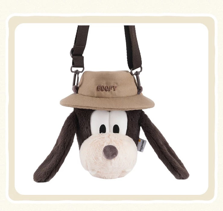 China Exclusive- Goofy with Bucket Hat Big Face Shoulder Bag