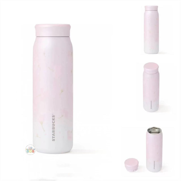 Starbucks China - Sakura Cherry Blossom 2025 x 14. Stainless Steel Bottle 591ml (Release Date: Feb 11, 2025)