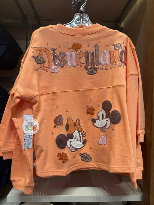 DLR/WDW - Halloween 2026 - Spirit Jersey Mickey & Minnie Park Logo Fall Theme Pullover (Kids)