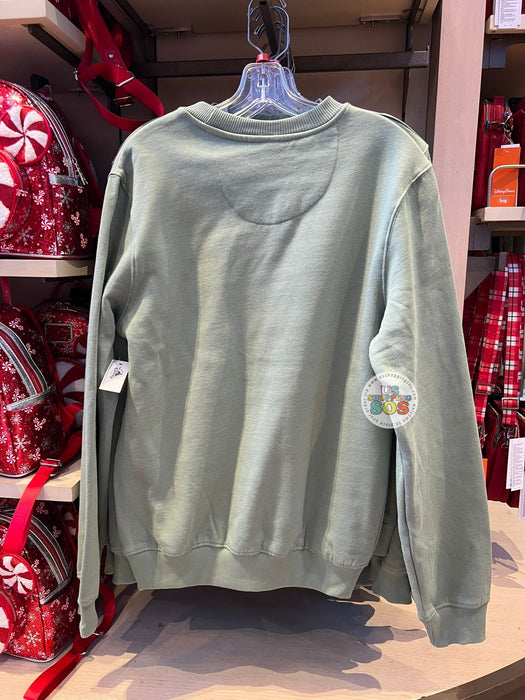 DLR/WDW - Mickey & Minnie ‘Tis the Season Mint Pullover (Adult)