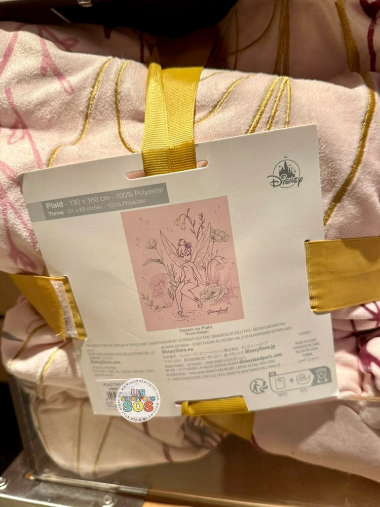 DLP - Tinker Bell Floral Pastal - 130x160(cm) Blanket